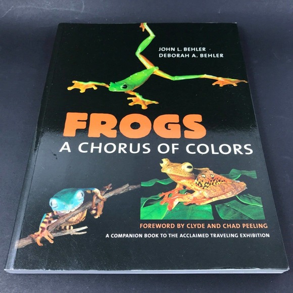 Frogs: A Chorus of Colors; Beautiful Photos & Illustrations; Excellent! 160 pgs - Picture 3 of 9